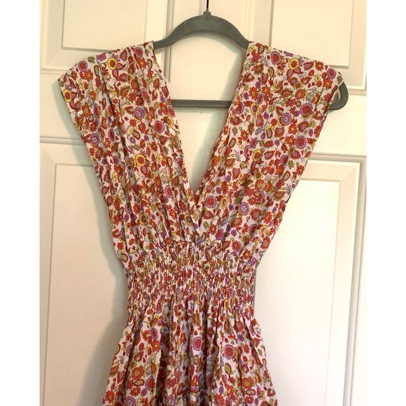 Kimberly’s Travels Multi Colored Floral Multi Way Mini Sundress - Picture 3 of 7